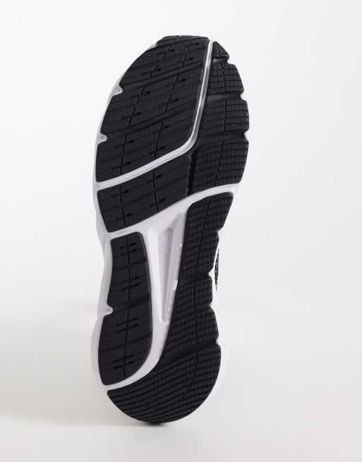 Under Armour Flex Training sneakers in zwart en wit, 4 van 5