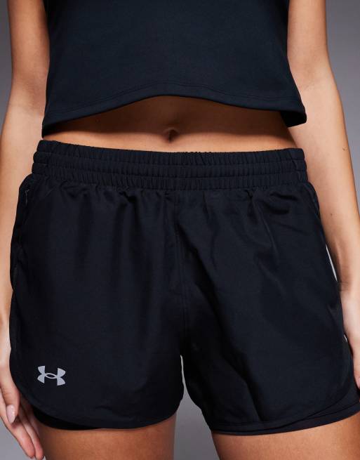 Under Armour - Fly By - Sorte 2-i-1-shorts, 3 af 5