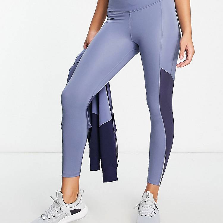 Armour Fly Fast 3.0 ankle leggings in blue |