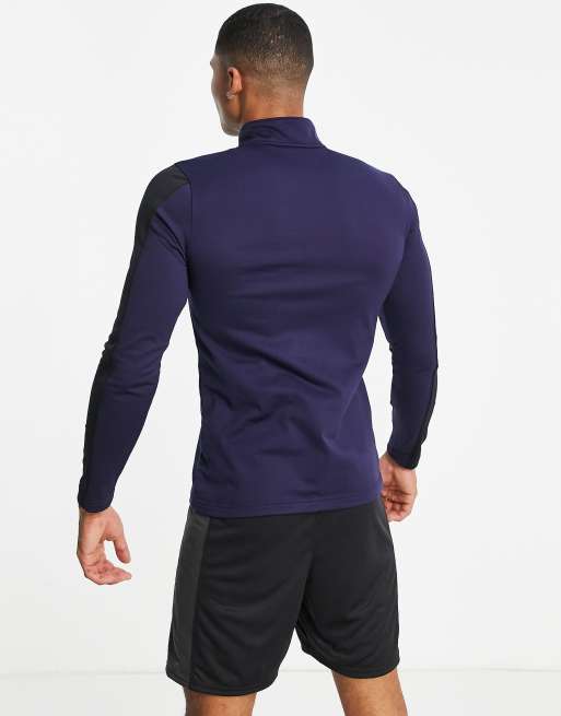 Under Armour – Football Challenger – Granatowy termoaktywny top sportowy, 3 z 4