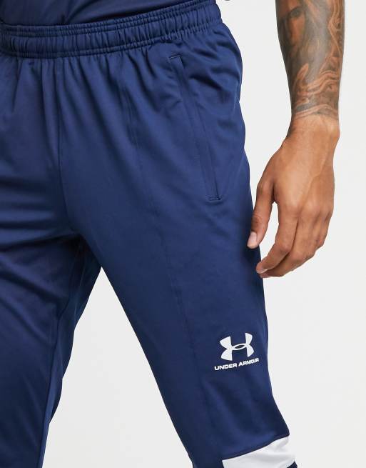 Under Armour Football challenger training pants in navy