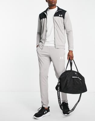 Under Armour Football tracksuit in grey colourblock - ASOS Price Checker