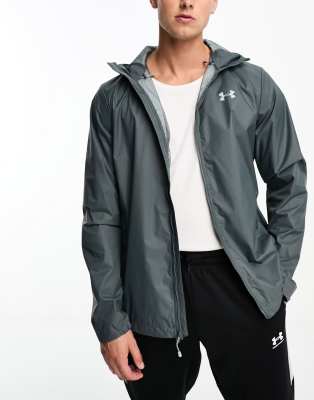 Under Armour Forefront rain jacket in grey