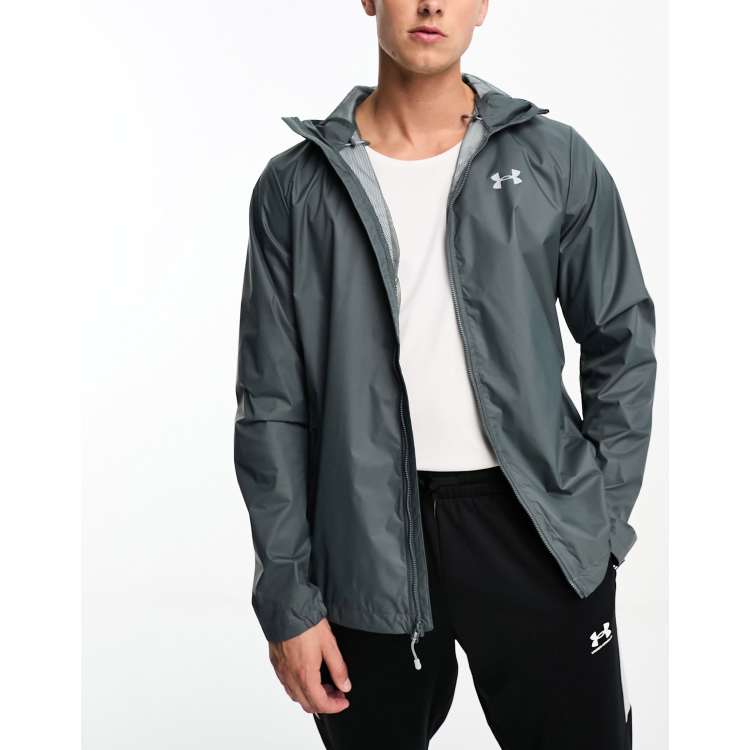 Under Armour Mens Storm Bora Rain Jacket - True Ink/Midnight Navy