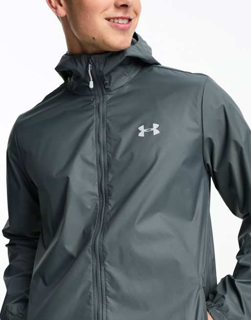 Grey under armour deals jacket