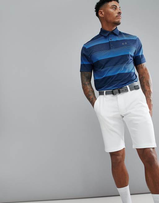 Under Armour Golf takeover tapered shorts in white 1309548 100 ASOS