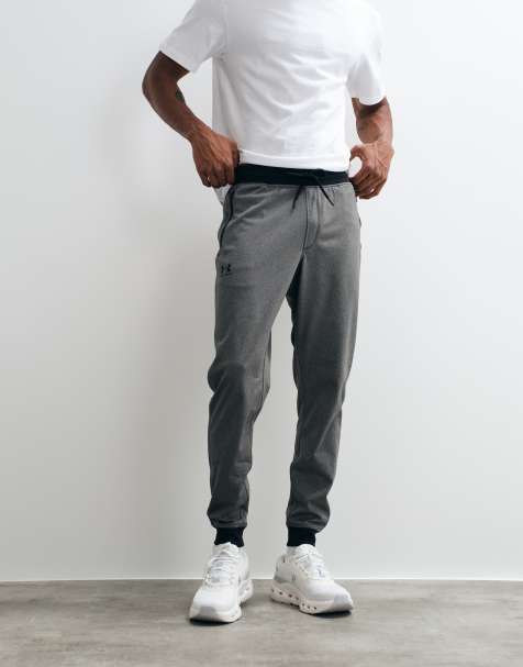 Under Armour Sportstyle Tricot joggers in charcoal