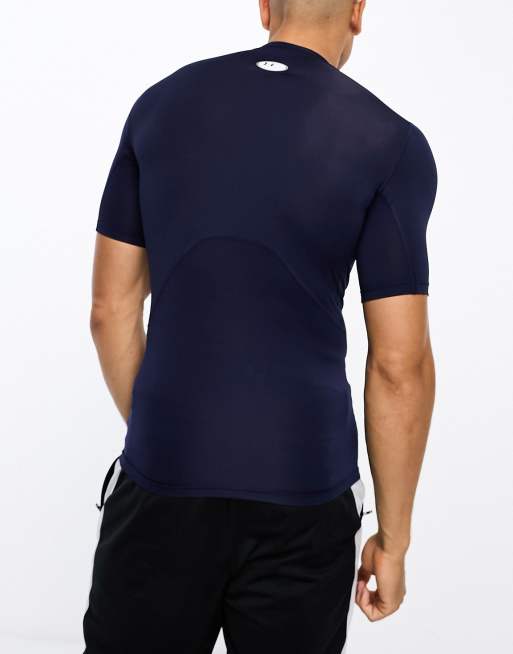 Under Armour Heat Gear Armour compression t-shirt in navy