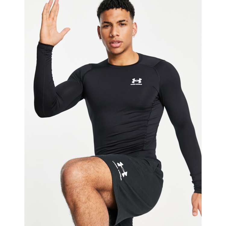 Under Armour HeatGear Armour Long Sleeve Mens Compression Top