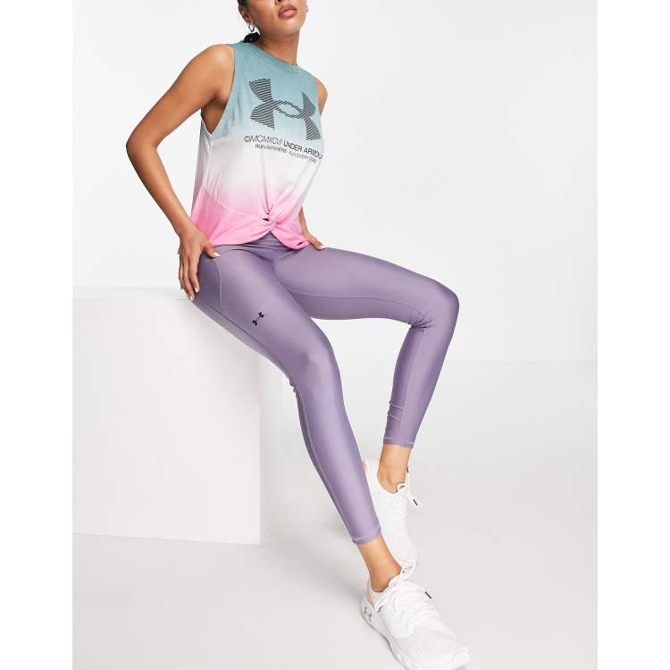 Under Armour, Armour Rush Tonal Leggings, Polaris Purple