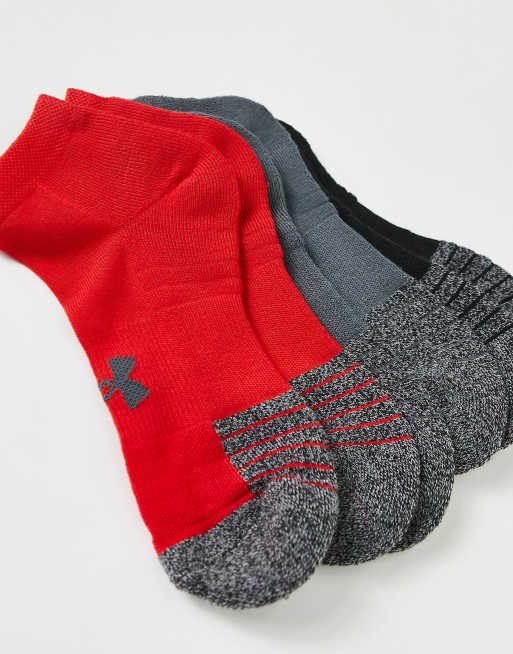  Heatgear Low Cut 3pk, red - low socks - UNDER ARMOUR - 9.69  € - outdoorové oblečení a vybavení shop