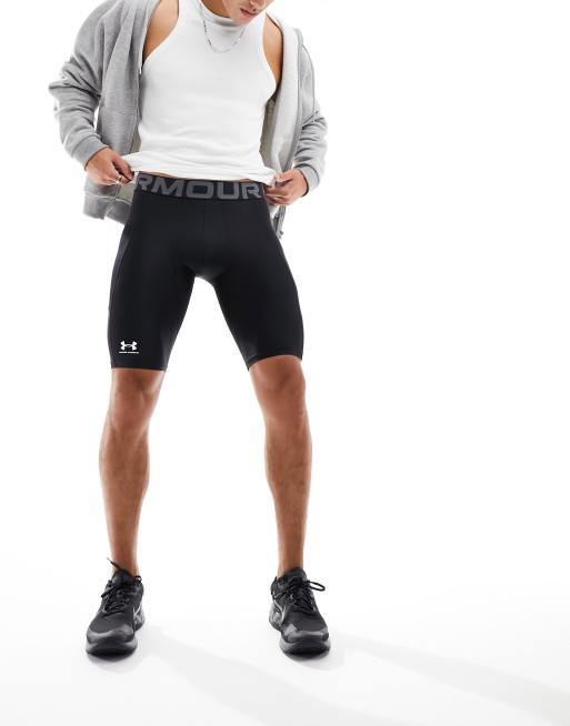 Under Armour HeatGear Armour long shorts in black