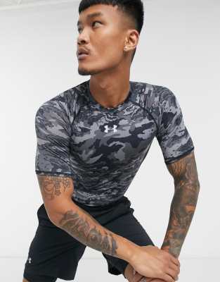 Under armour heatgear camo hot sale shirt