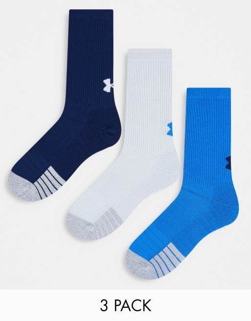 Under Armour Men's HeatGear Low Cut Socks 3Pk