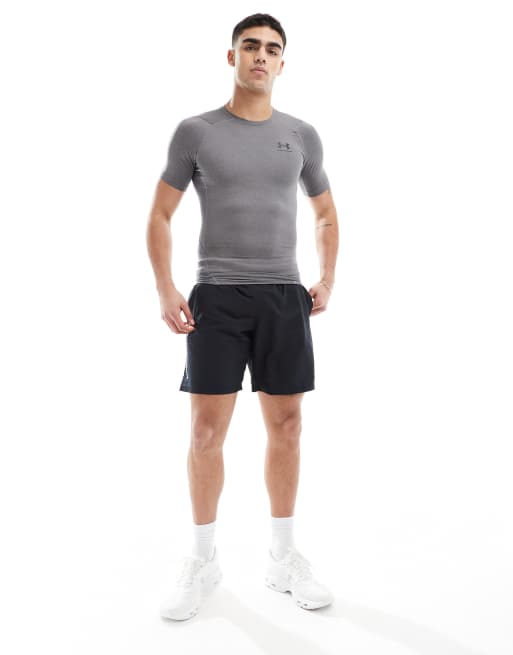 Under Armour – Heatgear – Grå kompressions-t-shirt  , 2 av 4