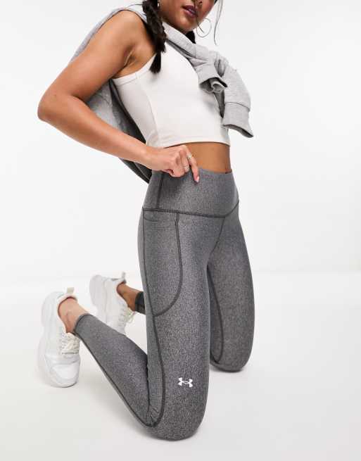 Leggings Sportivo UNDER ARMOUR Donna HIRISE 7/8 NS Grigio