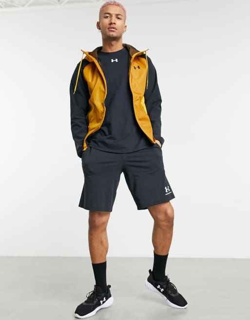 Black and shop yellow under armour