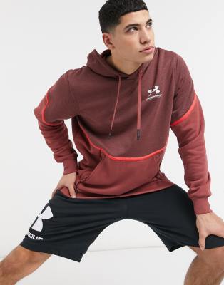 red under armour pullover