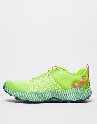 Under Armour HOVR DS Ridge trail trainers in green