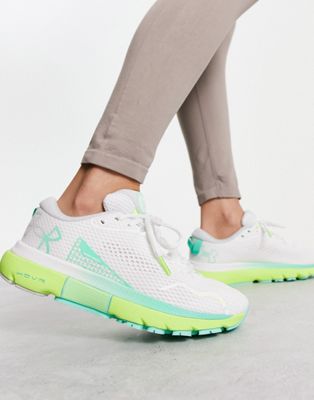 Under Armour Running HOVR Infinite 5 trainers in white - ASOS Price Checker