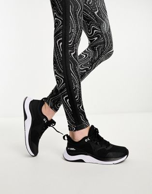 Under Armour HOVR Omnia trainers in black - ASOS Price Checker