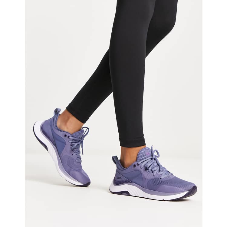 Under armour purple hot sale womens shoes