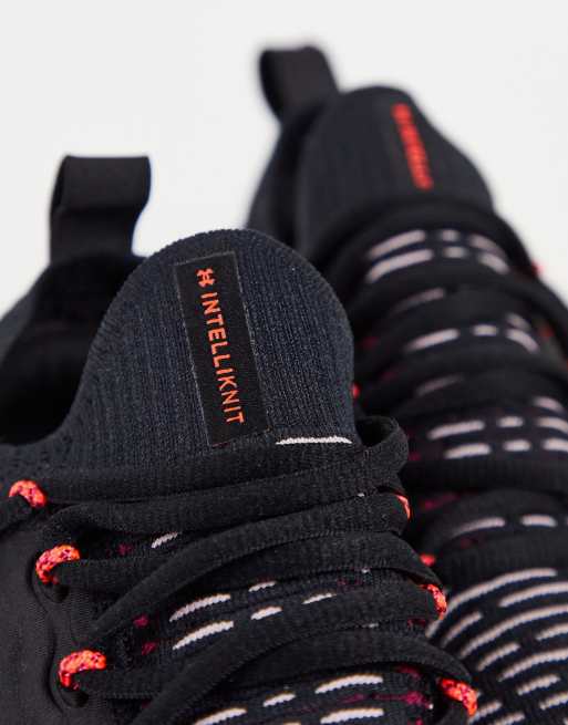 Under Armour - HOVR Phantom 2 INKNT - Hardloopschoenen in zwart en paars, 3 van 4