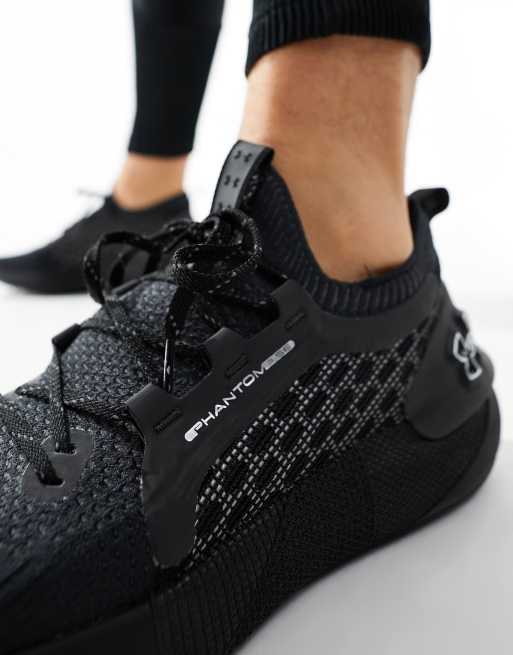 Under Armour HOVR Phantom 3 SE RFLCT reflective trainers in black