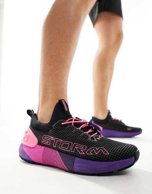 Under Armour HOVR Phantom 3 SE Storm Baskets d hiver Noir et rose