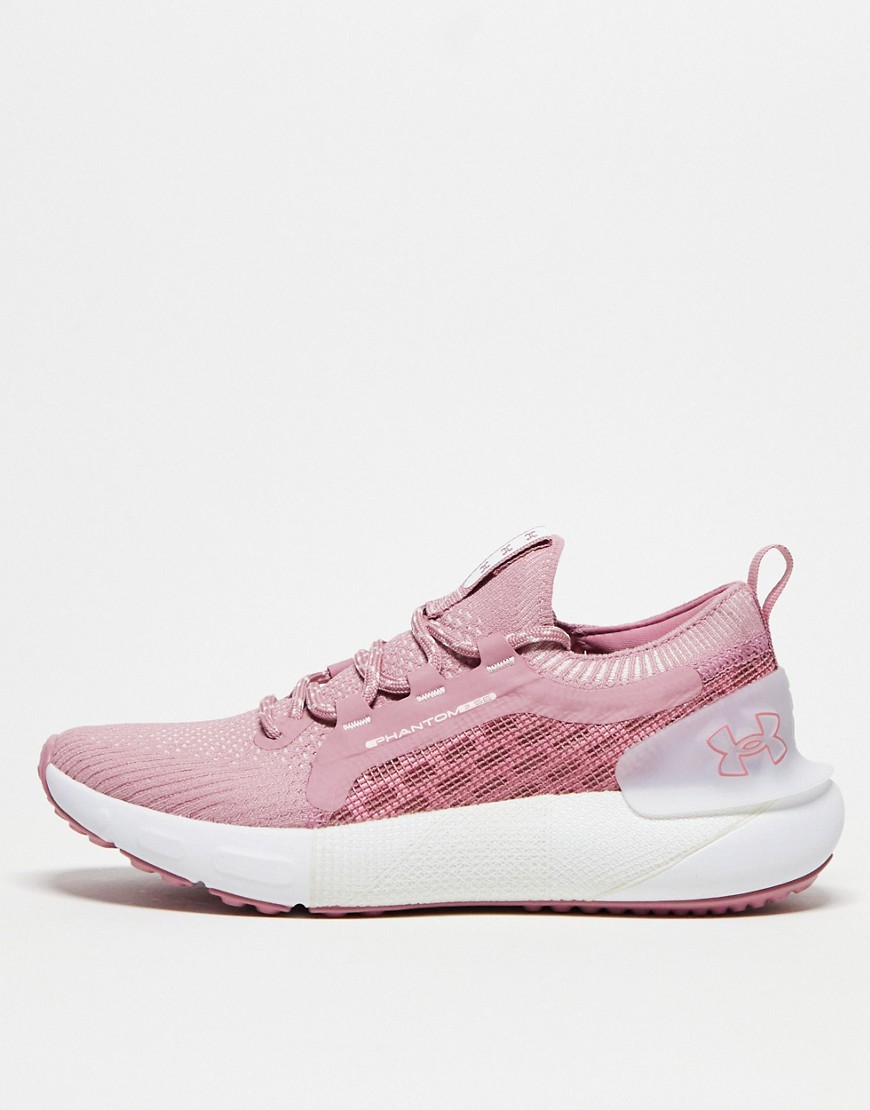 Under Armour HOVR Phantom 3 SE trainers in pink