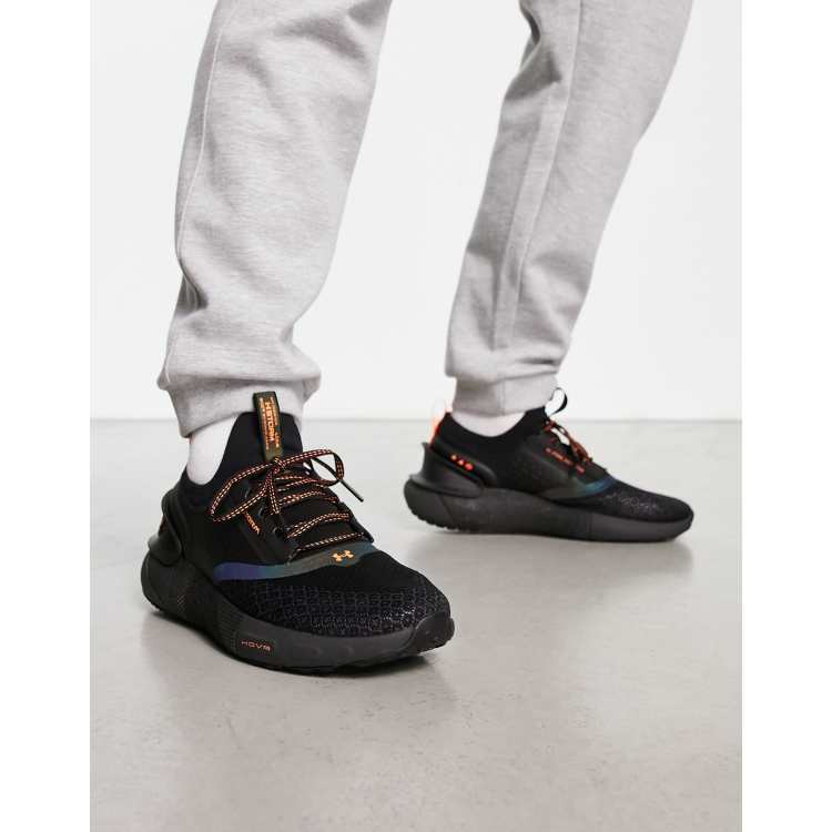 Under Armour HOVR Phantom 3 Storm trainers in black ASOS