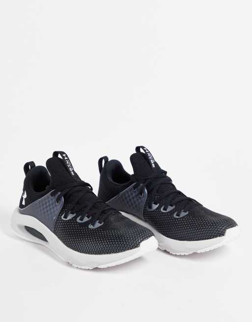 Under Armour - HOVR Rise 3 - Sneakers in zwart en wit