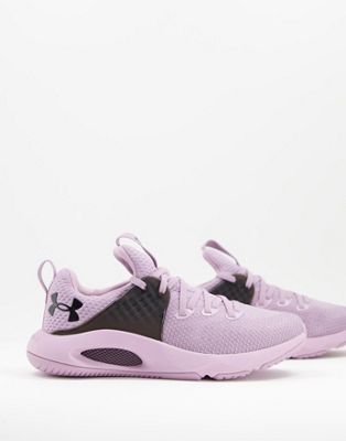 Under Armour HOVR Rise 3 trainers in mauve