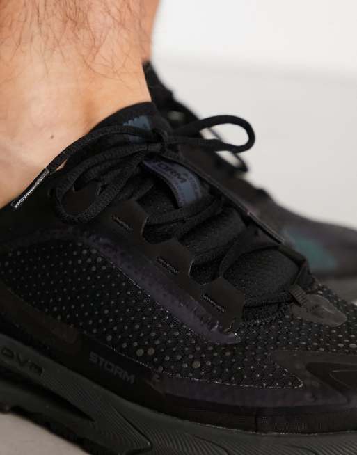 Under armour hot sale black sneakers