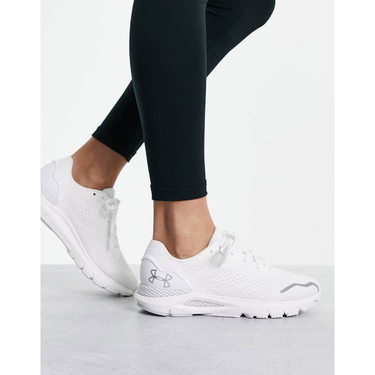 Under Armour HOVR Sonic 6 trainers in white ASOS