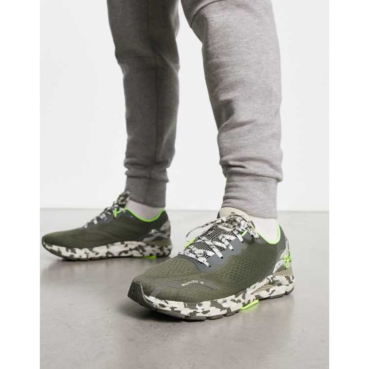 Under armour HOVR Sonic 6 Camo Running Shoes Green