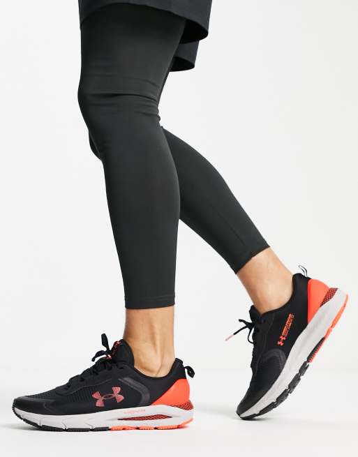 Under Armour HOVR Sonic SE trainers in black and red ASOS