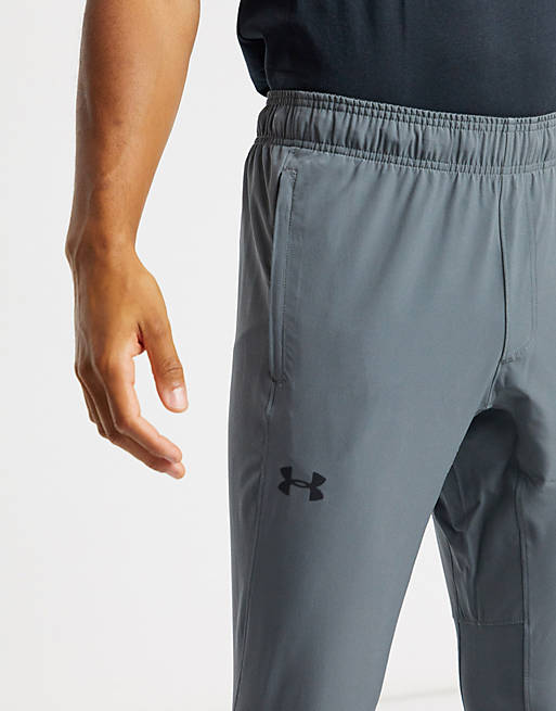 Under Armour hybrid joggers in grey