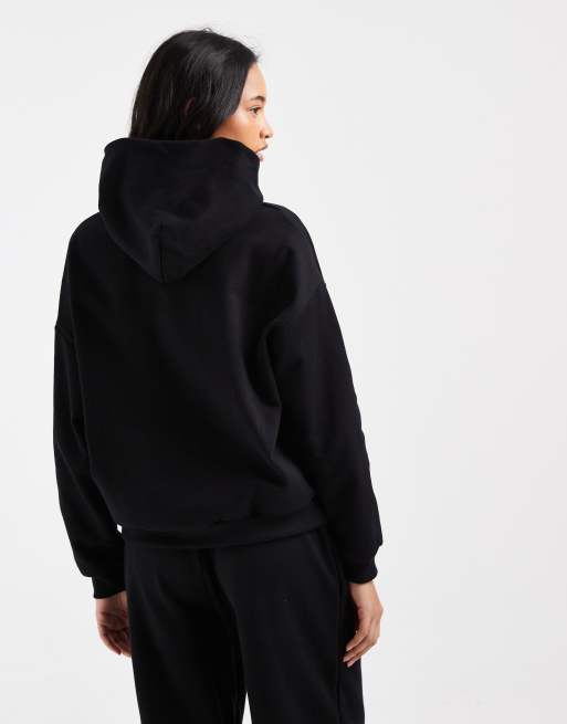 Under Armour Icon fleece hoodie in black, 3 of 4