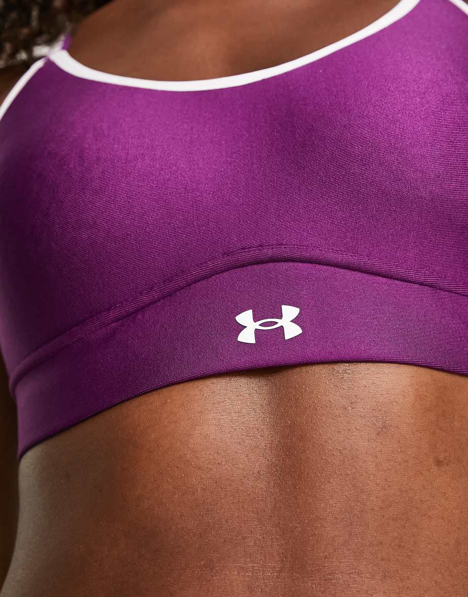 Under Armour Infinity low support sports bra in purple