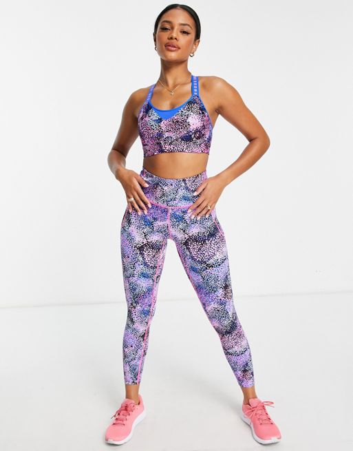 Shock Absorber Active Multi high support sports bra in all over print