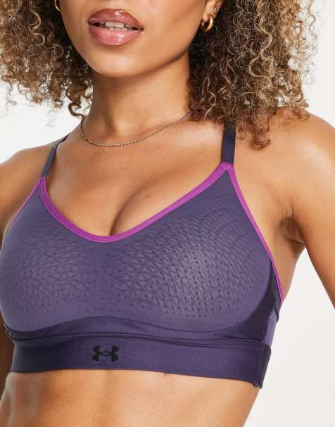 Under Armour UA Infinity High Blocked Sports Bra Women - Retro