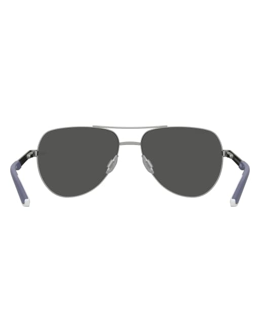 Under Armour – Instinct – Pilotensonnenbrille in Grau mit blauen Gläsern, 3 von 4