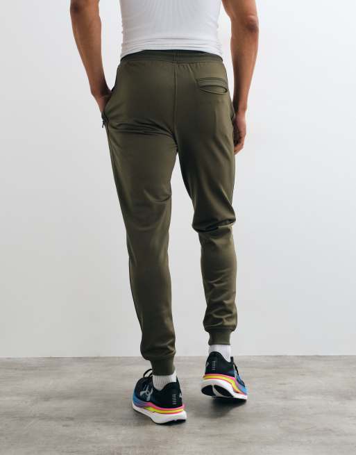 Under Armour joggers Sportstyle in tricot verde, 4 di 5
