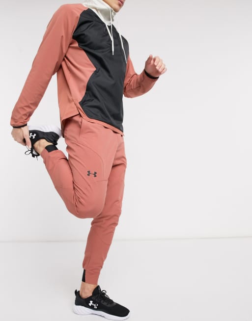 Pantaloni under armour store uomo rose