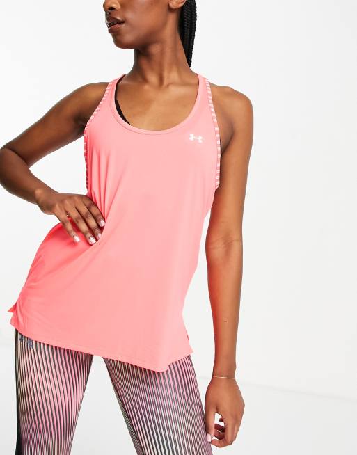Under Armour - Knockout - Tanktop in roze