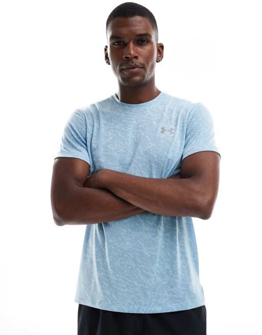 Under Armour - Launch Camo - T-shirt met korte mouwen in blauw