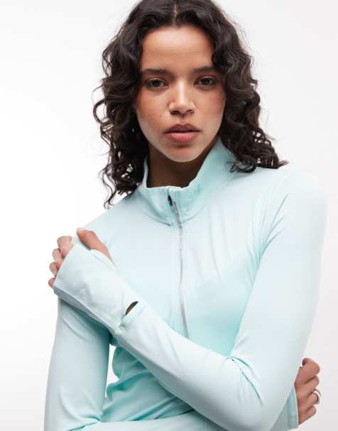 Under Armour Launch Pro half-zip top in refresh mint - view 1