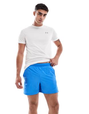 Under Armour - Launch - Short 5 pouces - Bleu