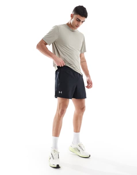 Under Armour – Launch – Svarta 5 tum långa shorts - view 1